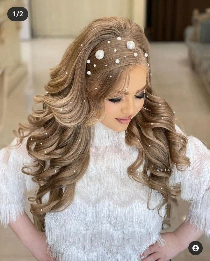 مدل مو لاکچری عروس