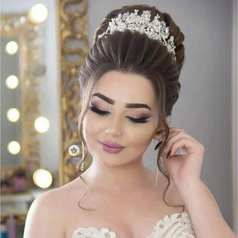 مدل مو شینیون عروس