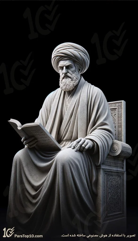 مجسمه فردوسی و شاهنانه اش