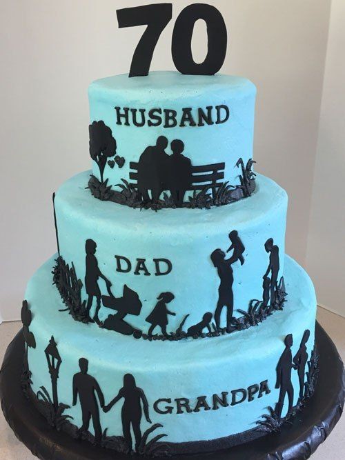 ایده کیک روز پدر برای پدربزرگ ها