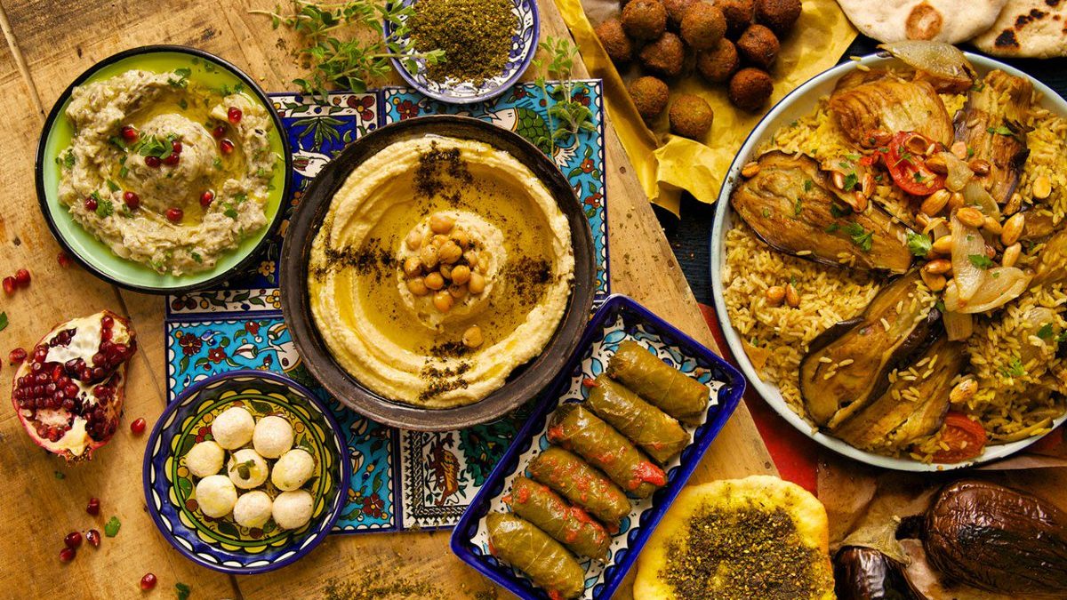 انواع غذای فلسطینی