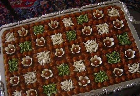ایده تزئین حلوا آسان