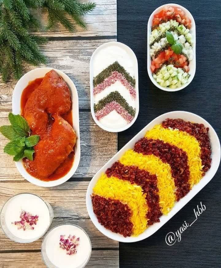 تزئین غذا شیک و لاکچری