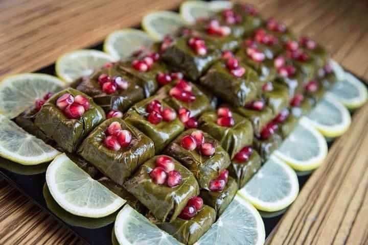 تزئین دلمه مجلسی شیک