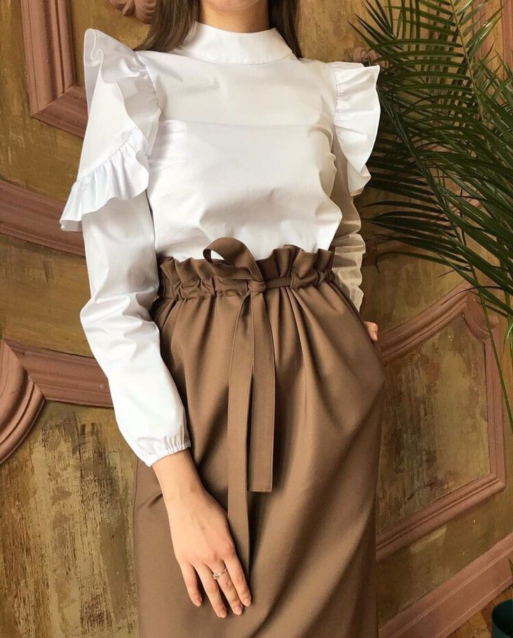 شومیز رنگ سفید دخترانه