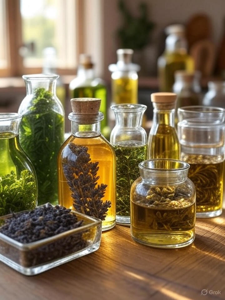 انواع روغن گیاهی درمانی