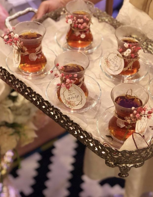 دیزاین سینی چای خواستگاری
