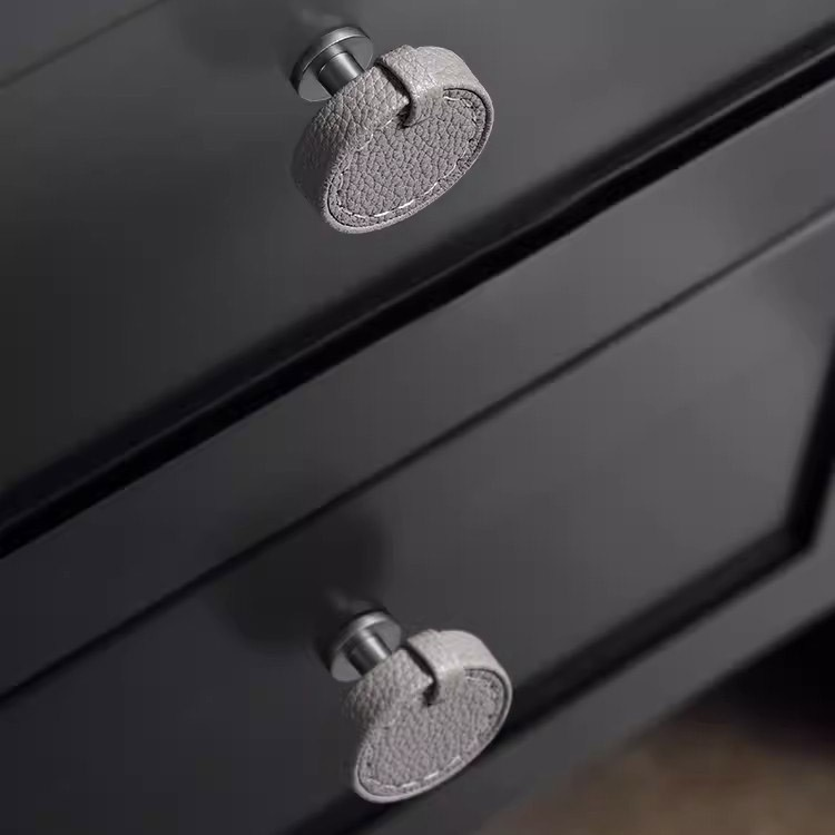 دستگیره کابینت چرمی مات